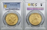 Stany Zjednoczone Ameryki (USA), 20 dolarów, 1874 CC
