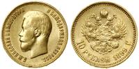 Rosja, 10 rubli, 1899 (АГ)