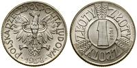 Polska, 1 złoty, 1958