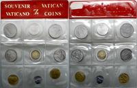 Watykan (Państwo Kościelne), zestaw 9 monet watykańskich, 1977–1988