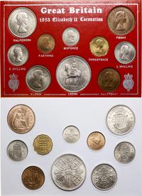 różne, zestaw różnych monet w pamiątkowych opakowaniach