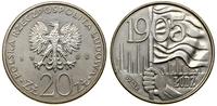 Polska, 20 złotych, 1980