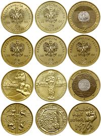 Polska, zestaw 6 monet o nominale 2 złotych, 2000