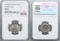 Polska, 1 złoty, 1990