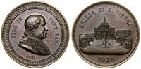 Watykan, medal z Piusem IX, XIX w.