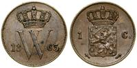 Niderlandy, 1 cent, 1863
