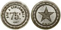 Francja, trade token wartości 75 centimes, bez daty (XX w.)