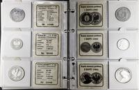 Polska, zestaw 27 replik monet II RP wykonane nakładem Nefrytu, 1919–1939 (daty oryginałów)