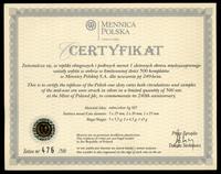 Polska, zestaw Mennicy Państwowej - oficjalne repliki złotówki okresu międzywojennego, 2006