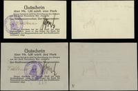 Prusy Zachodnie, zestaw: 1 marka i 5 marek, bez daty (8.08.1914)