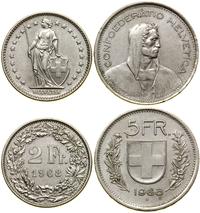 Szwajcaria, zestaw 2 monet