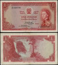 Rodezja, 1 funt, 2.11.1964