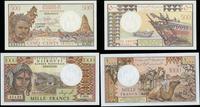 Dżibuti, zestaw 2 banknotów, 1979–1988