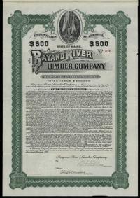 USA, 6% obligacja na 500 dolarów, 1909