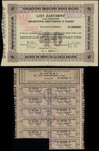 Polska, zestaw 3 listów zastawnych, 1925–1928