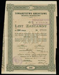 Polska, zestaw 3 papierów wartościowych, 1926–1931