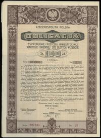 Rzeczpospolita Polska (1918–1939), zestaw 2 obligacji, 1934–1935