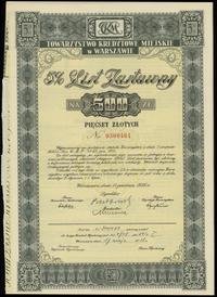 Polska, 5% list zastawny na 500 złotych, 15.12.1936