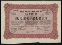 Polska, zestaw 2 akcji, 1929–1931