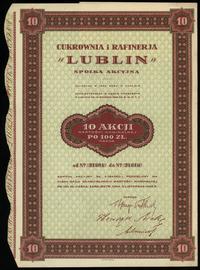 Polska, zestaw 2 akcji, 3.11.1925