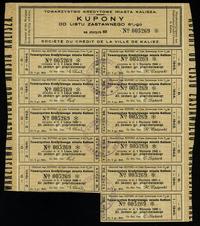 Polska, zestaw 3 papierów wartościowych, 1924–1931