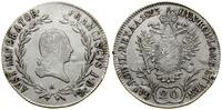 Austria, 20 krajcarów, 1823 A