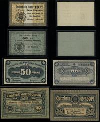 Wielkopolska, zestaw 4 banknotów, 1916–1920