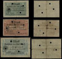 Wielkopolska, zestaw 6 banknotów, 1918–1919