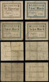 Wielkopolska, zestaw 4 banknotów, 1919