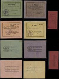 Wielkopolska, zestaw 5 banknotów, 1914–1917