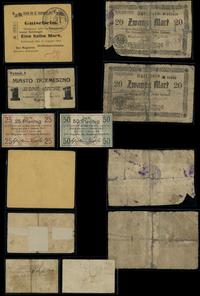 Wielkopolska, zestaw 6 banknotów, 1914–1919