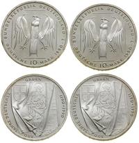 Niemcy, zestaw: 2 x 10 marek, 1990 J