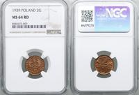 Polska, 2 grosze, 1939