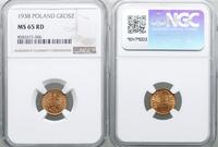 Polska, 1 grosz, 1938