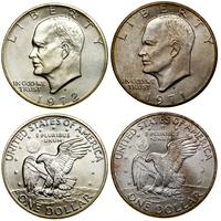 Stany Zjednoczone Ameryki (USA), zestaw: 2 x 1 dolar, 1971 S i 1972 S