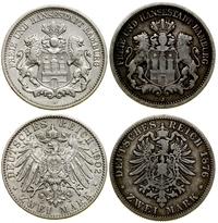 Niemcy, 2 x 2 marki, 1876, 1902