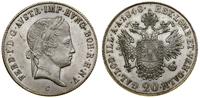 Austria, 20 krajcarów, 1848 C