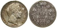Niemcy, 1/2 guldena, 1842