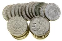 Polska, zestaw 50 x 5 złotych, różne roczniki