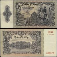 Austria, 10 szylingów, 2.01.1950