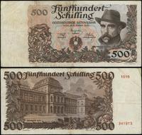 Austria, 500 szylingów, 2.01.1953