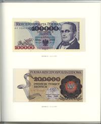 Polska, książeczka z banknotami 