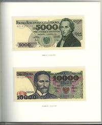 Polska, książeczka z banknotami 