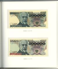 Polska, książeczka z banknotami 
