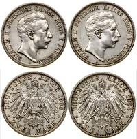 Niemcy, zestaw: 2 x 2 marki, 1904 i 1905