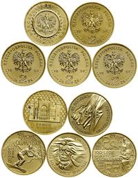 Polska, zestaw: 5 x 2 złote, 1998