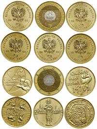 Polska, zestaw 6 x 2 złote, 2000