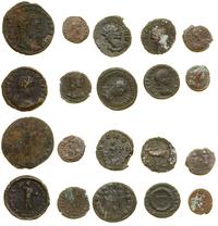 Cesarstwo Rzymskie, zestaw 10 monet, (III–IV w. ne)