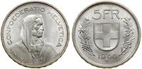 Szwajcaria, 5 franków, 1966 B