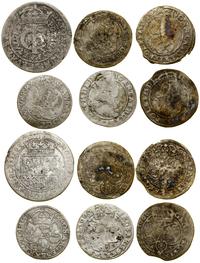 Polska, zestaw 6 monet, 1661–1666